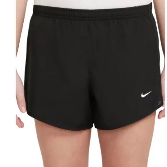 Nike Big Girls Dri-Fit Tempo Running Shorts, Plus Size SMALL PLUS - Picture 1 of 7